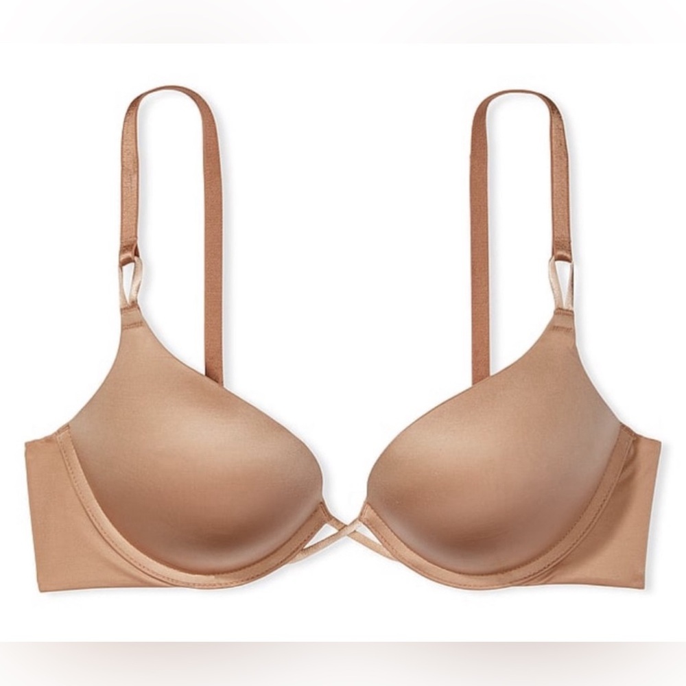 Nude Victoria’s Secret 36BVERY SEXY Bombshell Add-2-Cups Smooth Push-Up Bra